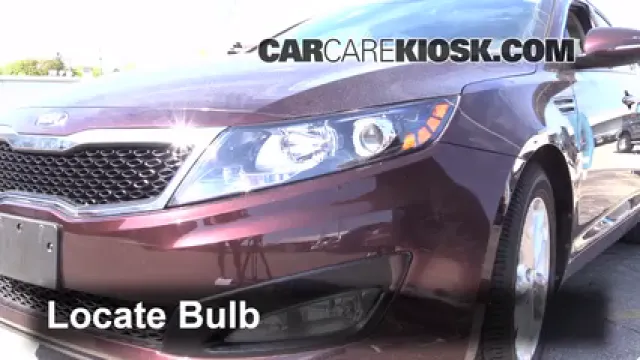 2013 Kia Optima LX 2.4L 4 Cyl. Lights Highbeam (replace bulb)